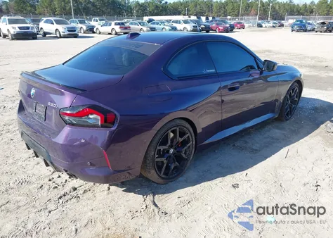 2025 BMW 230I z USA, uszkodzony, nr VIN 3MW23CM01S8F48980